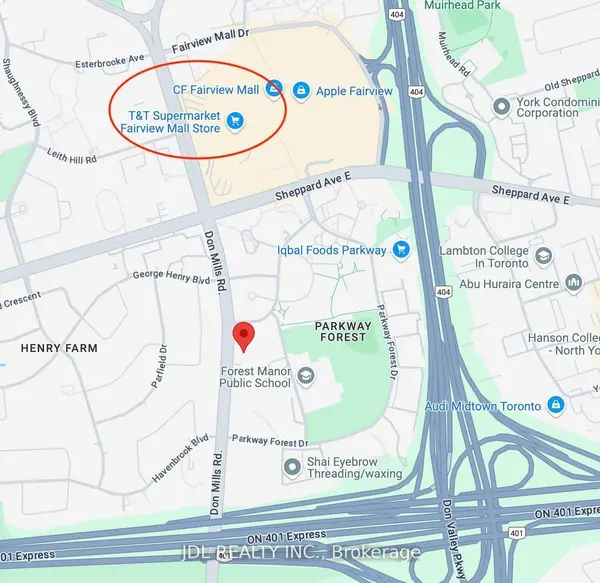 36 Forest Manor RD #622, Toronto C15, ON M2J 1M1