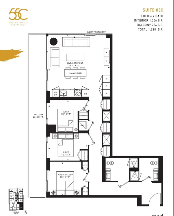 55 Charles ST E #1503, Toronto C08, ON M4Y 0J1