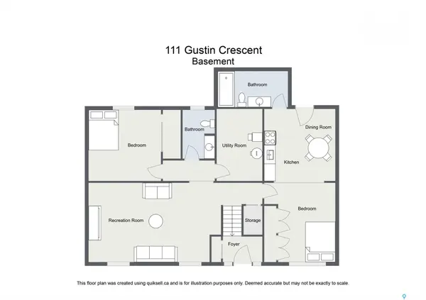 111 Gustin CRESCENT, Saskatoon, SK S7H 6H7