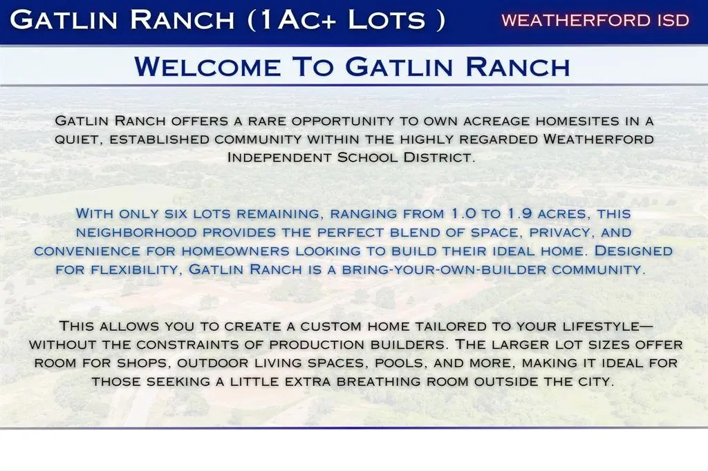 2001 Willy Dilly Road, Springtown, TX 76082