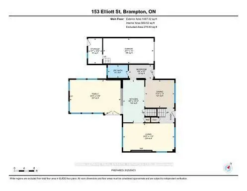 153 Elliott ST,  Brampton,  ON L6Y 1W7