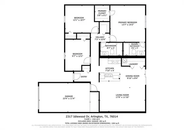 2317 Idlewood Drive, Arlington, TX 76014