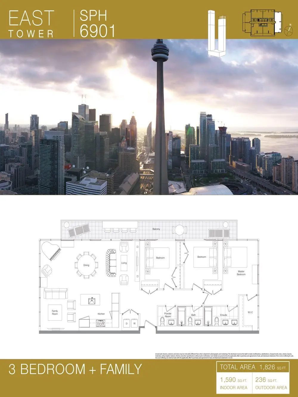 1 Concord City Place WAY #6901, Toronto C01, ON M5V 0X3
