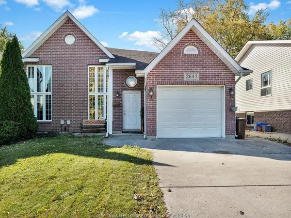 2643 CARISSA #LOWER, Windsor, ON N8R 2J9