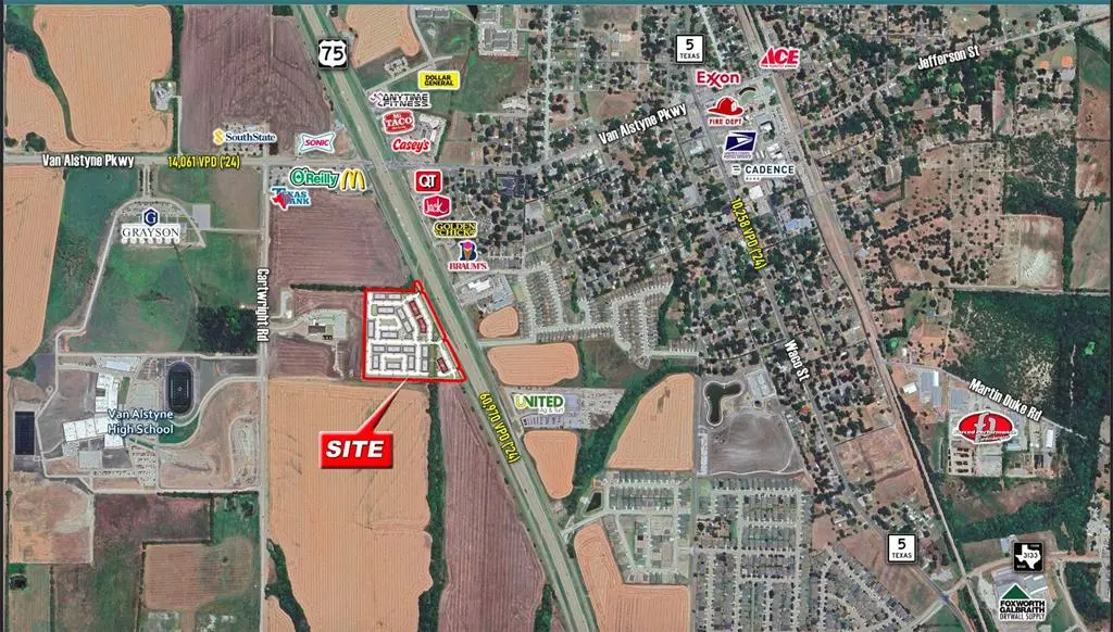 18.52 acres Hwy 75, Van Alstyne, TX 75495