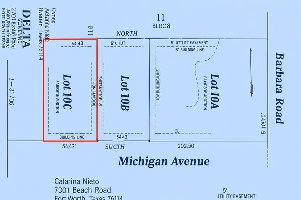 Lot 10C Michigan Avenue, Fort Worth, TX 76114