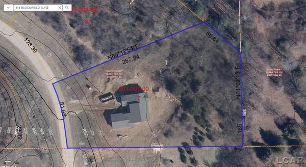 114 Bloomfield BLVD, Norvell Twp, MI 49230