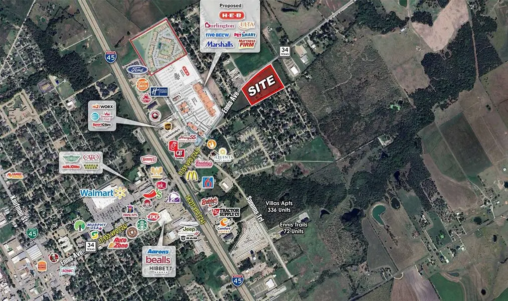 8.09-acre tract Tx-34 Avenue, Ennis, TX 75119