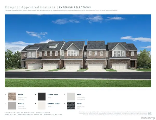 49614 Coldwater Ridge DR, Northville Township, MI 48168