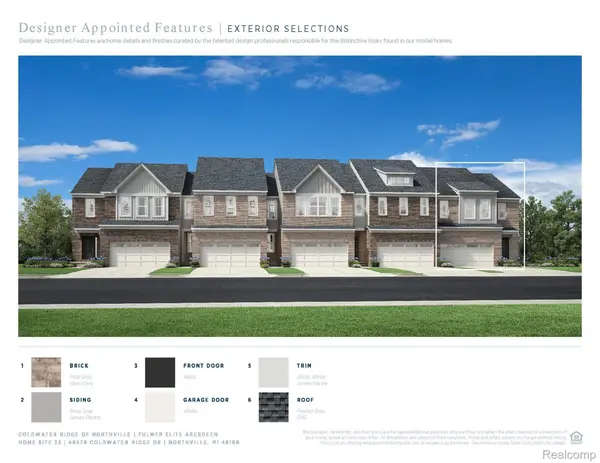 49578 Coldwater Ridge DR, Northville Township, MI 48168