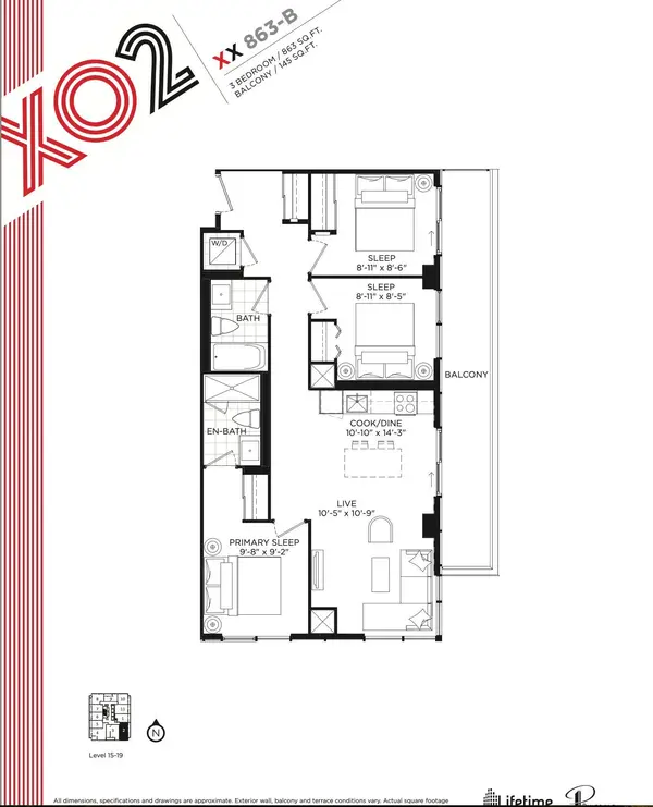 285 Dufferin ST #1502, Toronto W01, ON M6K 0J2