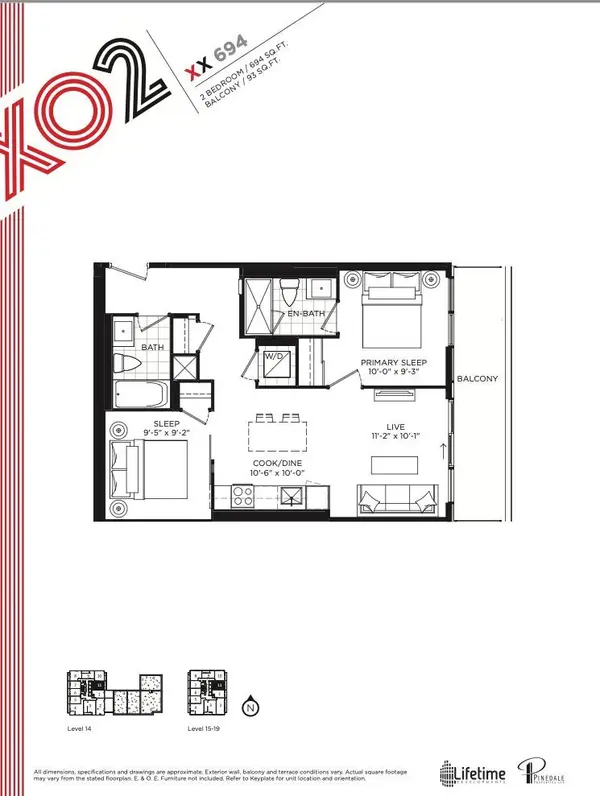 285 Dufferin ST #1511, Toronto W01, ON M6K 0J2
