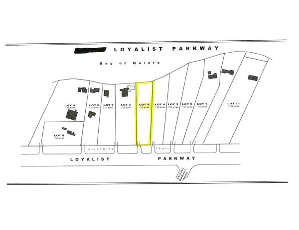 Lot 5 39M968 22595 Loyalist Pkwy, Quinte West, ON K8V 5P7