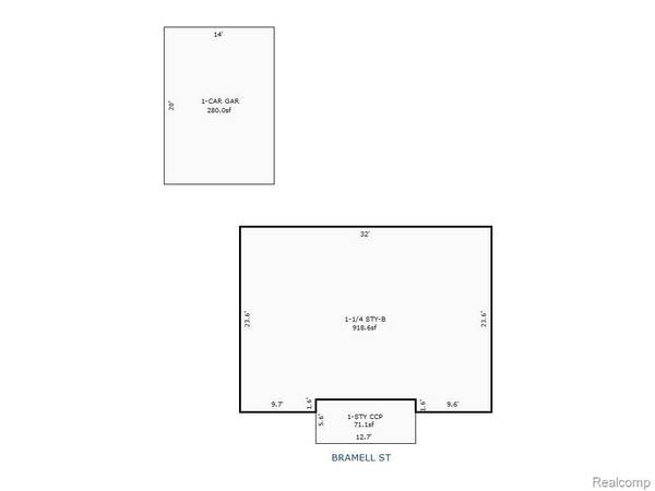 16145 Bramell ST, Detroit, MI 48219