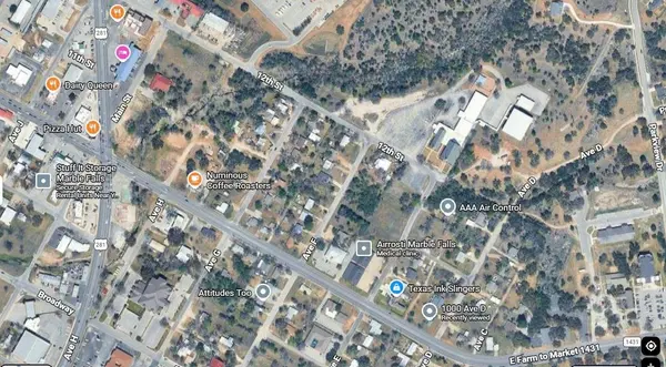 E AVE, Marble Falls, TX 78654