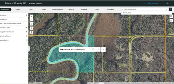 34.6 acres near Government Rd, Ashland, WI 54806