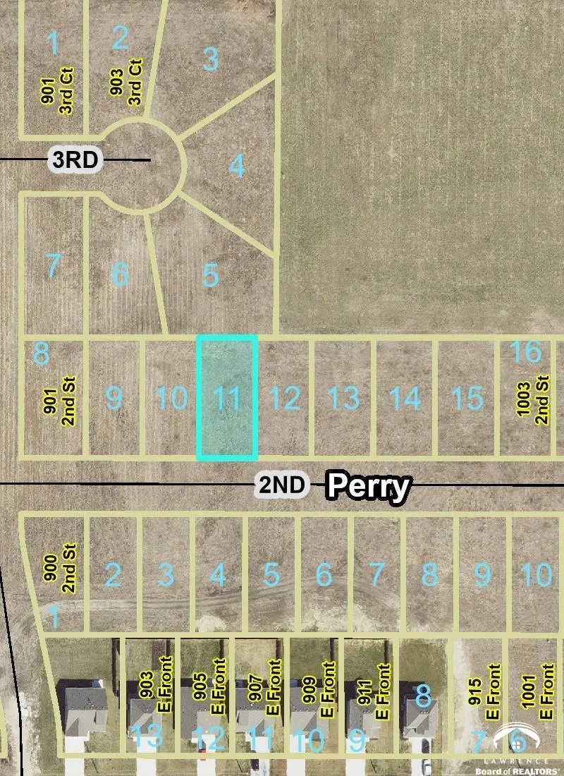 Lot 11 2nd ST, Perry, KS 66073