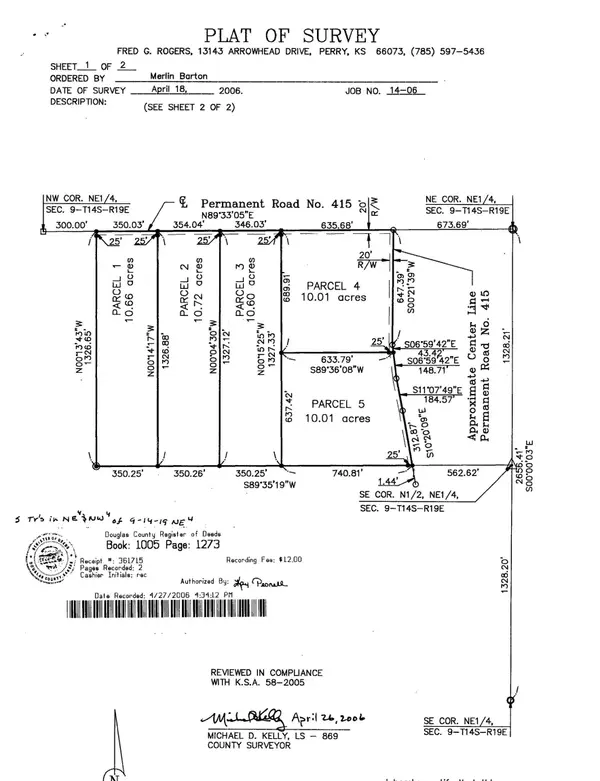 10.60 Acres M/L N 800 RD, Baldwin City, KS 66006