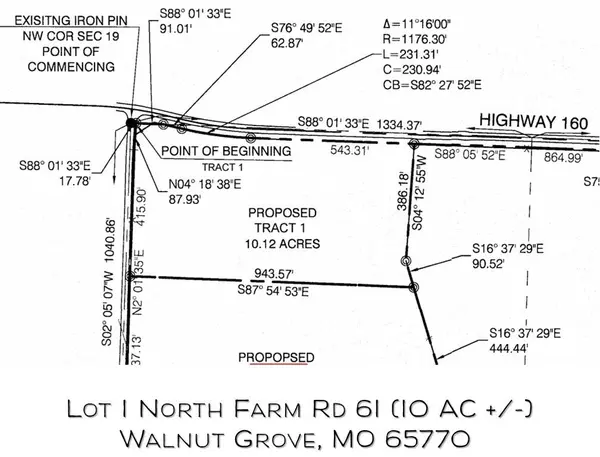 Lot 1 N Farm Road 61, Walnut Grove, MO 65770