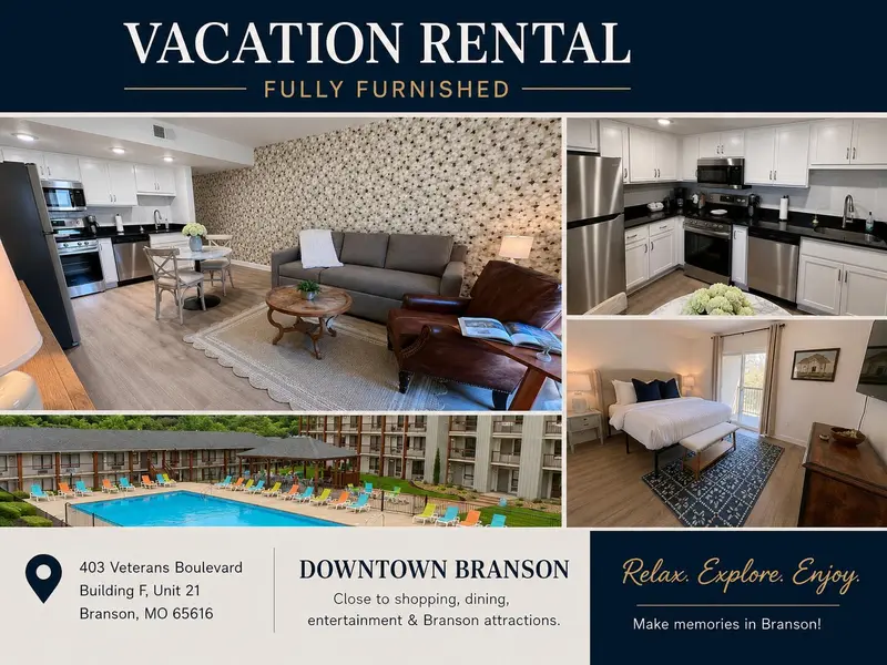 403 Veterans BLVD ## F-21, Branson, MO 65616