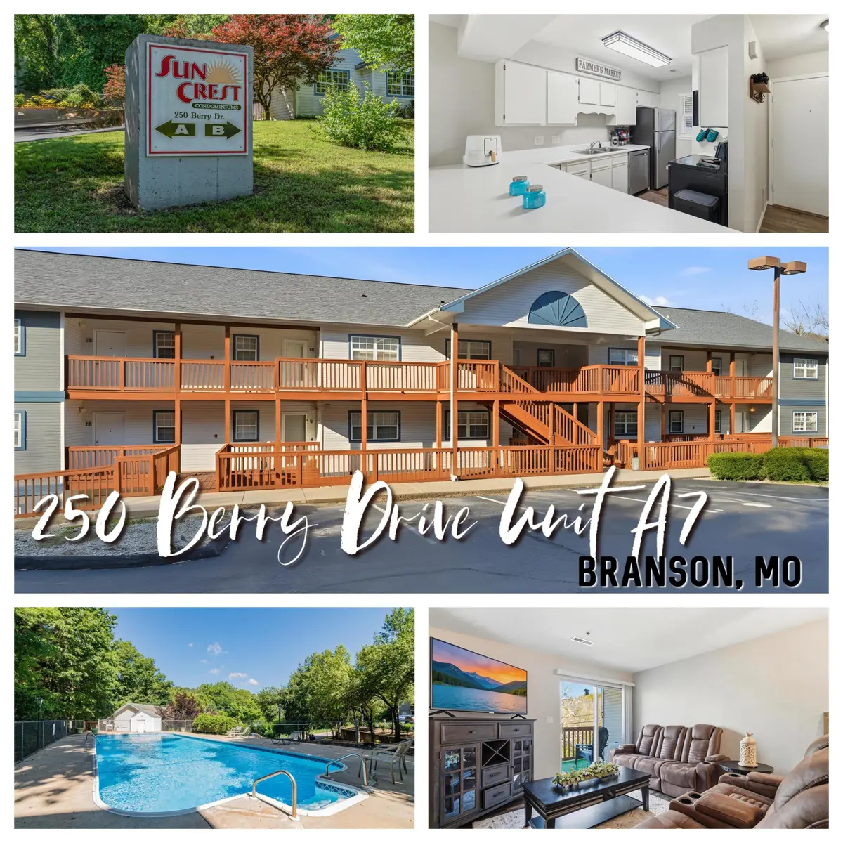 250 Berry DR #Apt A7, Branson, MO 65616
