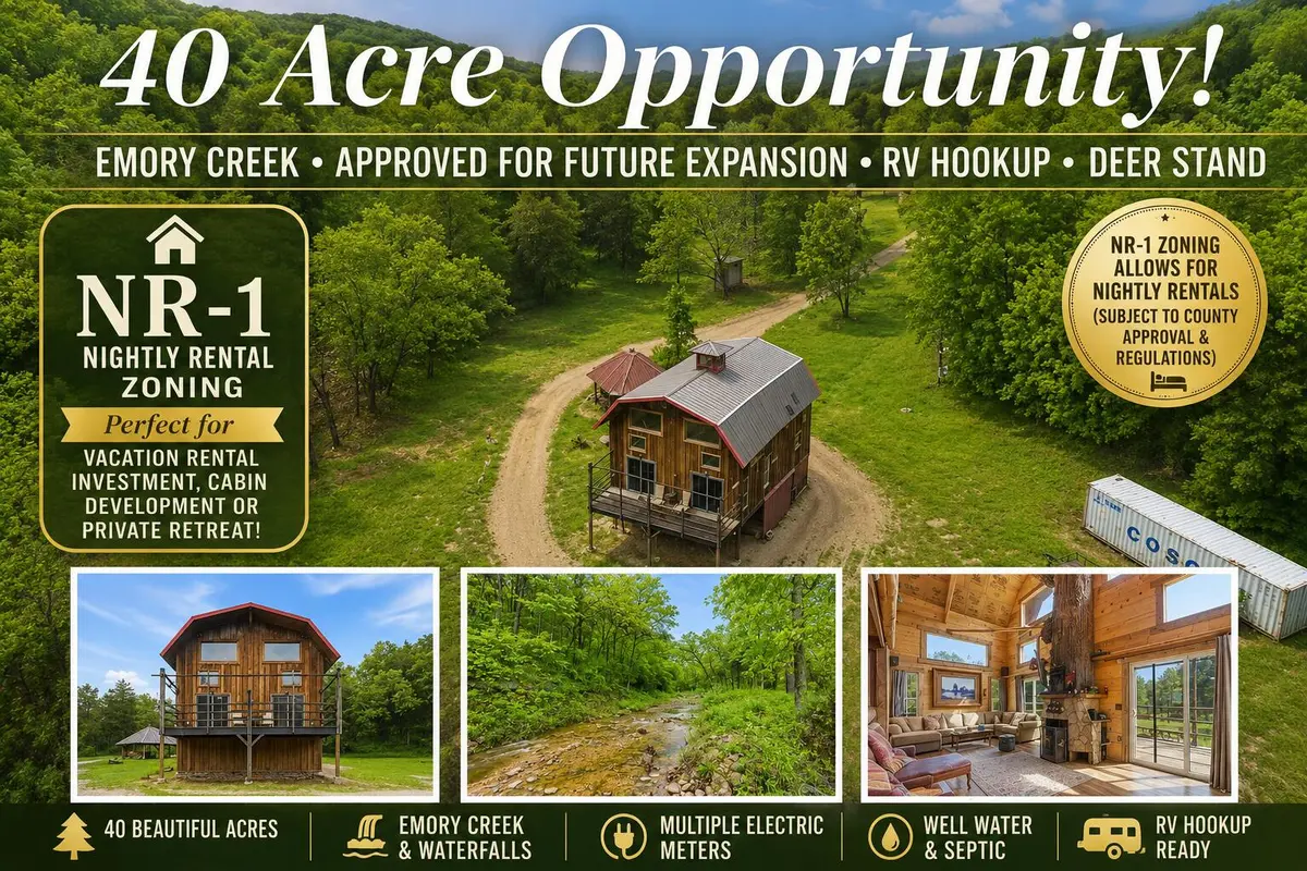 421 N Emory Creek RD, Walnut Shade, MO 65771
