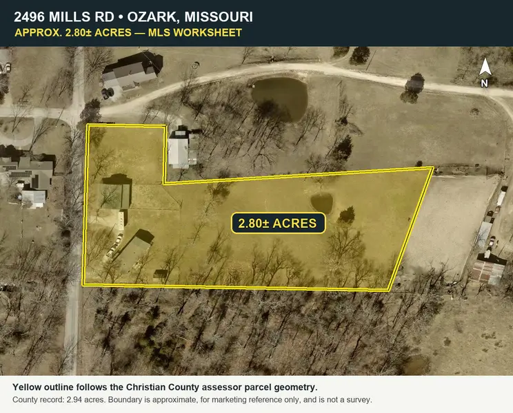 2496 Mills RD, Ozark, MO 65721