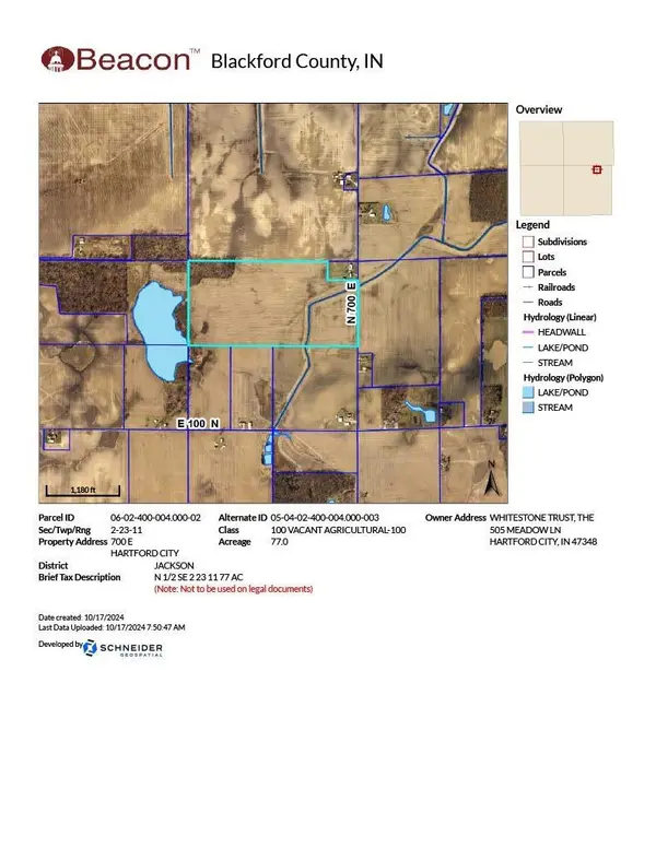 0 N 700 E ***, Hartford City, IN 47348