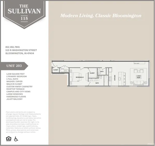 115 N Washington St Unit 203 *** #203, Bloomington, IN 47408