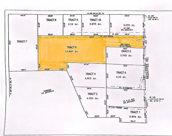 15451 McDuffee (tract 6) RD, Churubusco, IN 46723