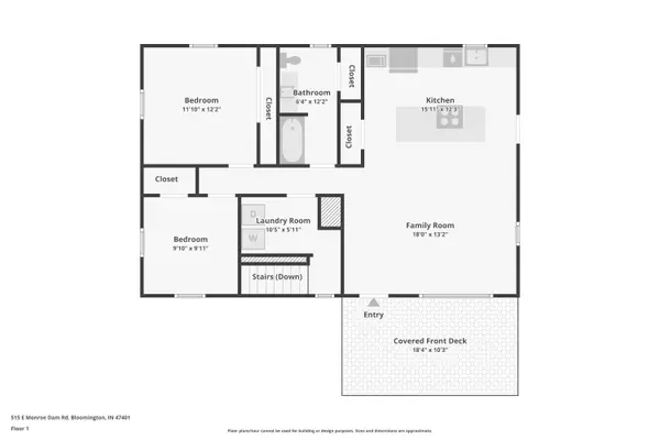 515 E Monroe Dam RD, Bloomington, IN 47401