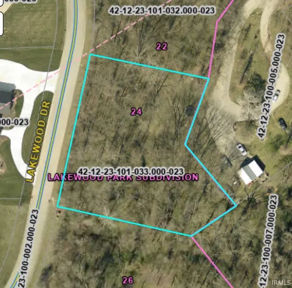 Lot 24 Lakewood ***, Vincennes, IN 47591