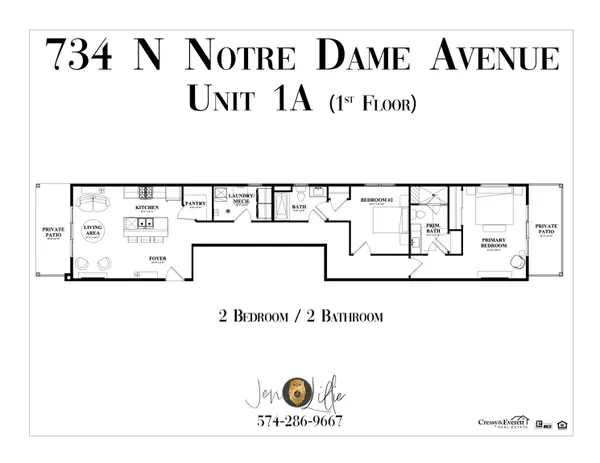 734 N Notre Dame AVE #1A, South Bend, IN 46617-2042