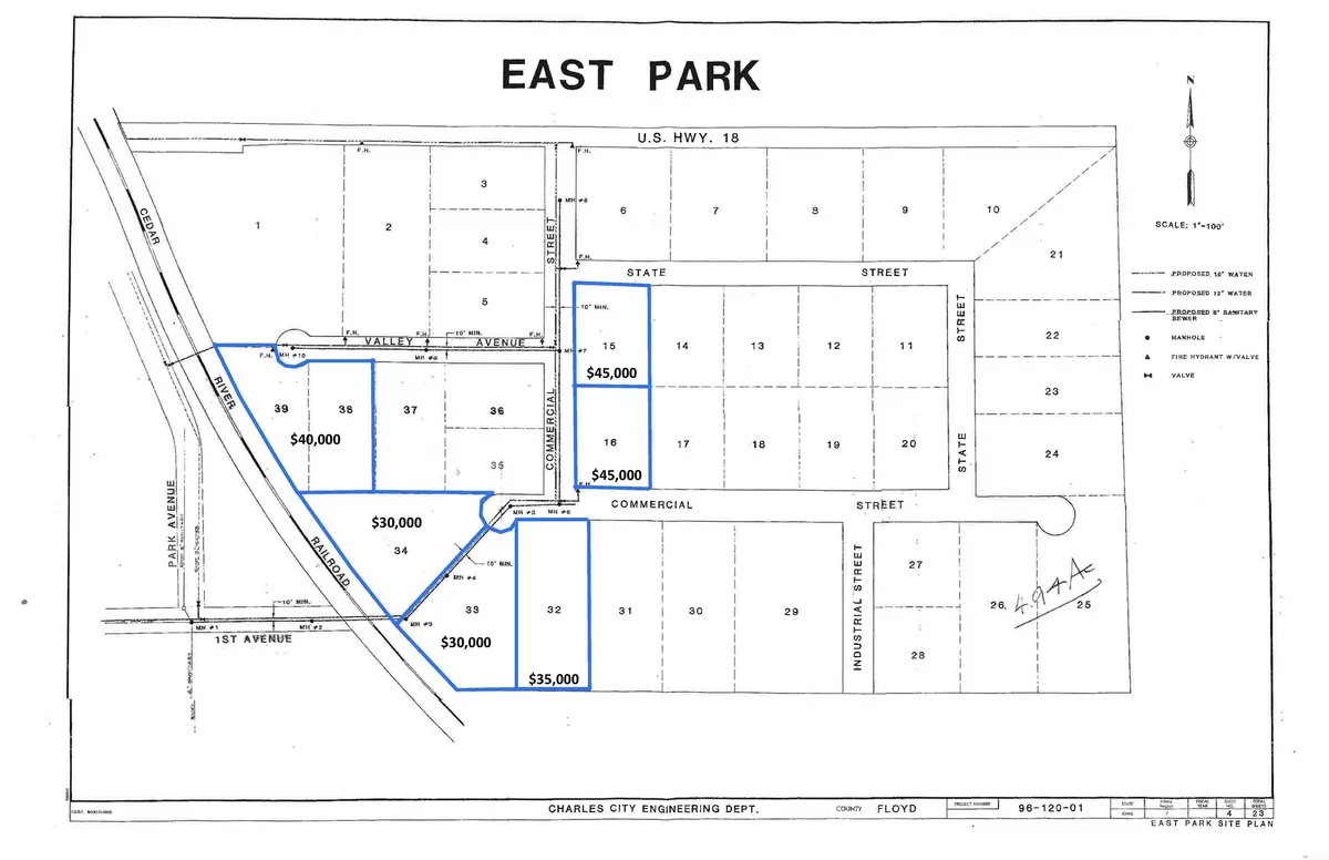 Commercial ST #Lot #15, Charles City, IA 50616