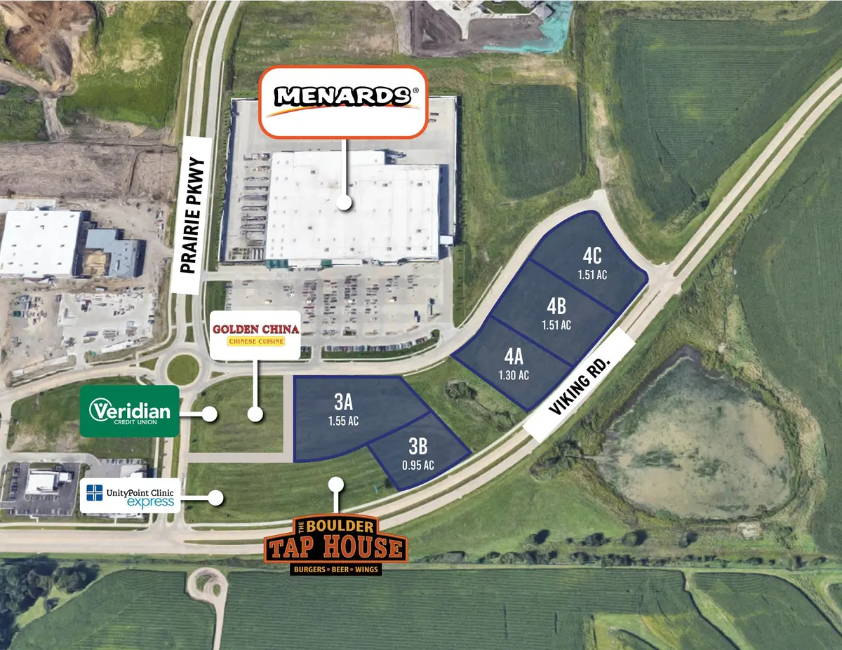 Lot 4A Viking RD, Cedar Falls, IA 50613
