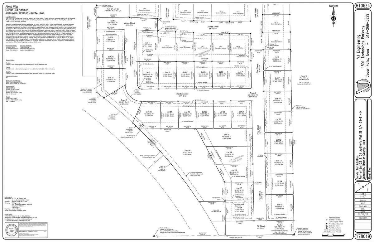 Lot 22 Sands AVE, Janesville, IA 50647