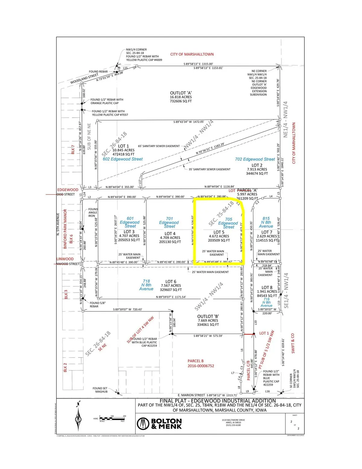 705 Edgewood ST, IA 50158