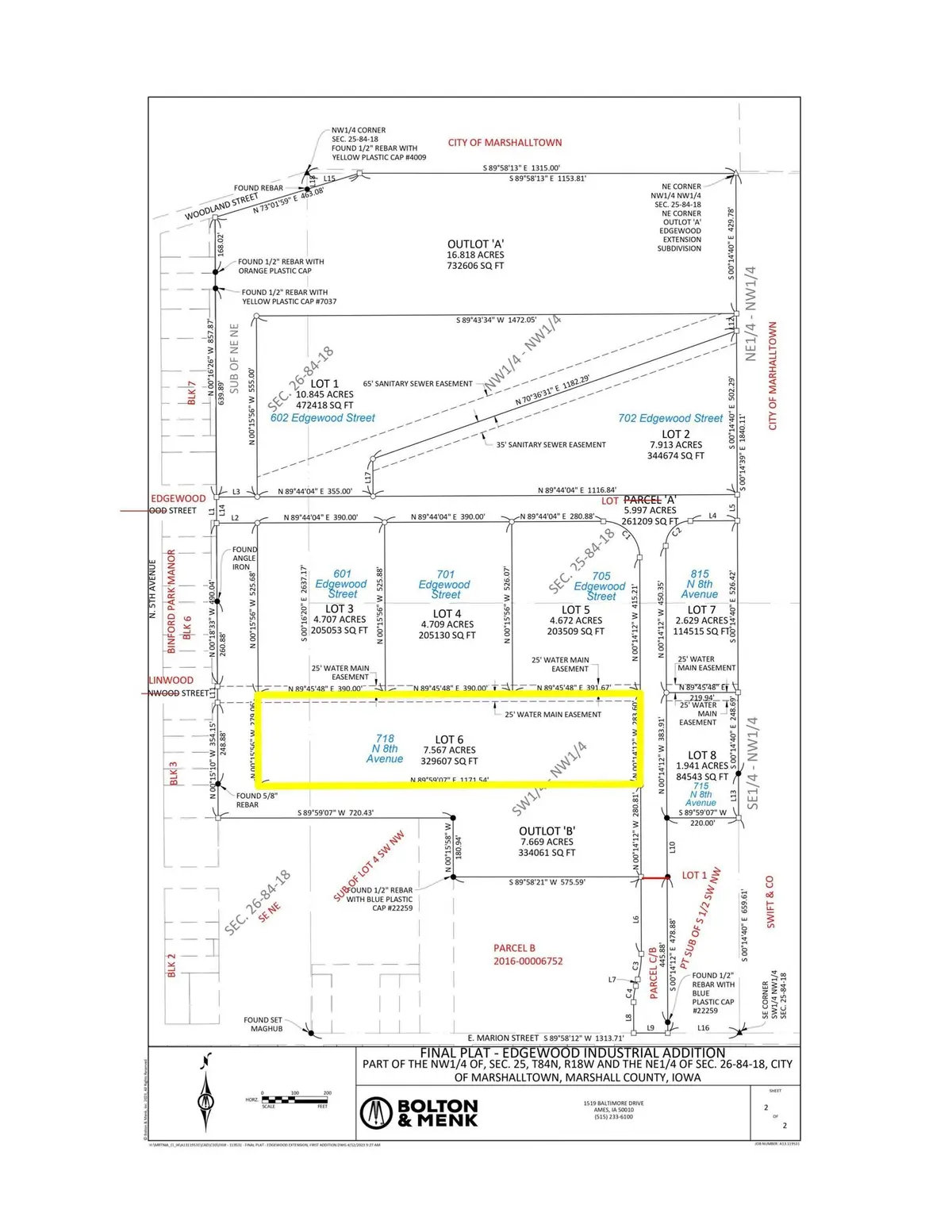 718 N 8th AVE, IA 50158