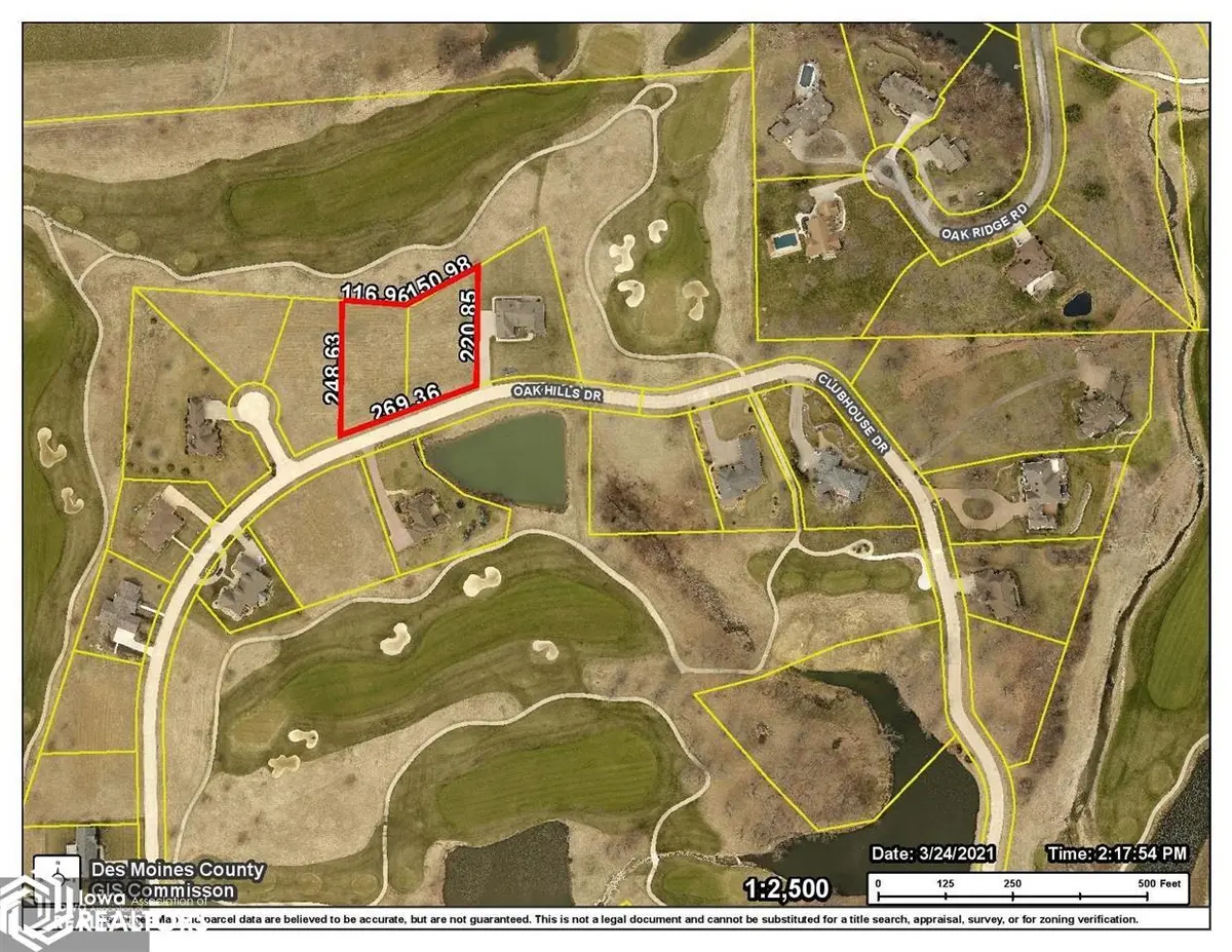 Lot 13-14 Oak Hills Drive, Burlington, IA 52601