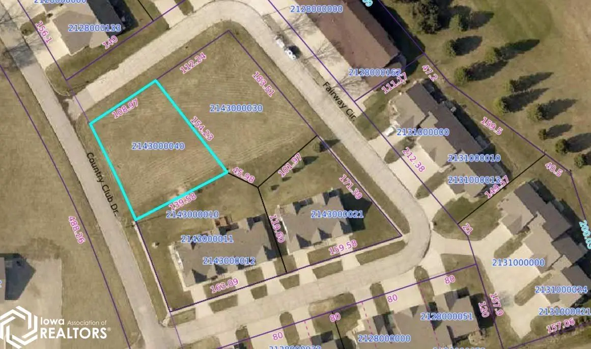 Replat of Lots Fair-Way View Estates Lot #40, Garner, IA 50438