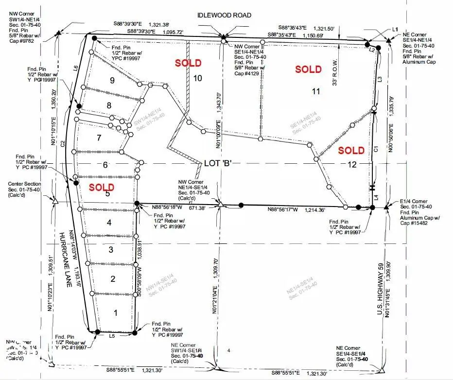 LOT 4 Hurricane LN, Oakland, IA 51560