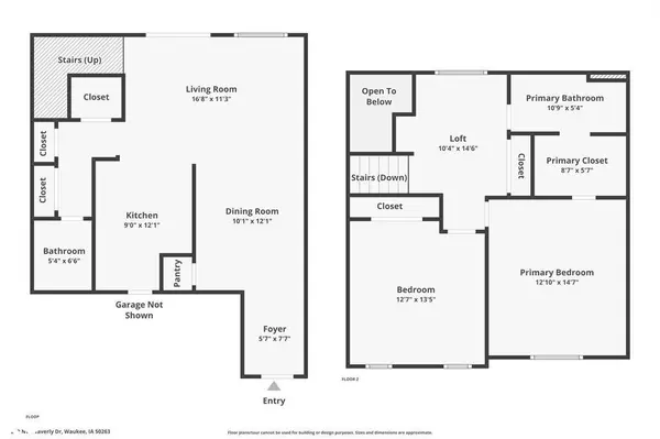249 NW Waverly DR, Waukee, IA 50263
