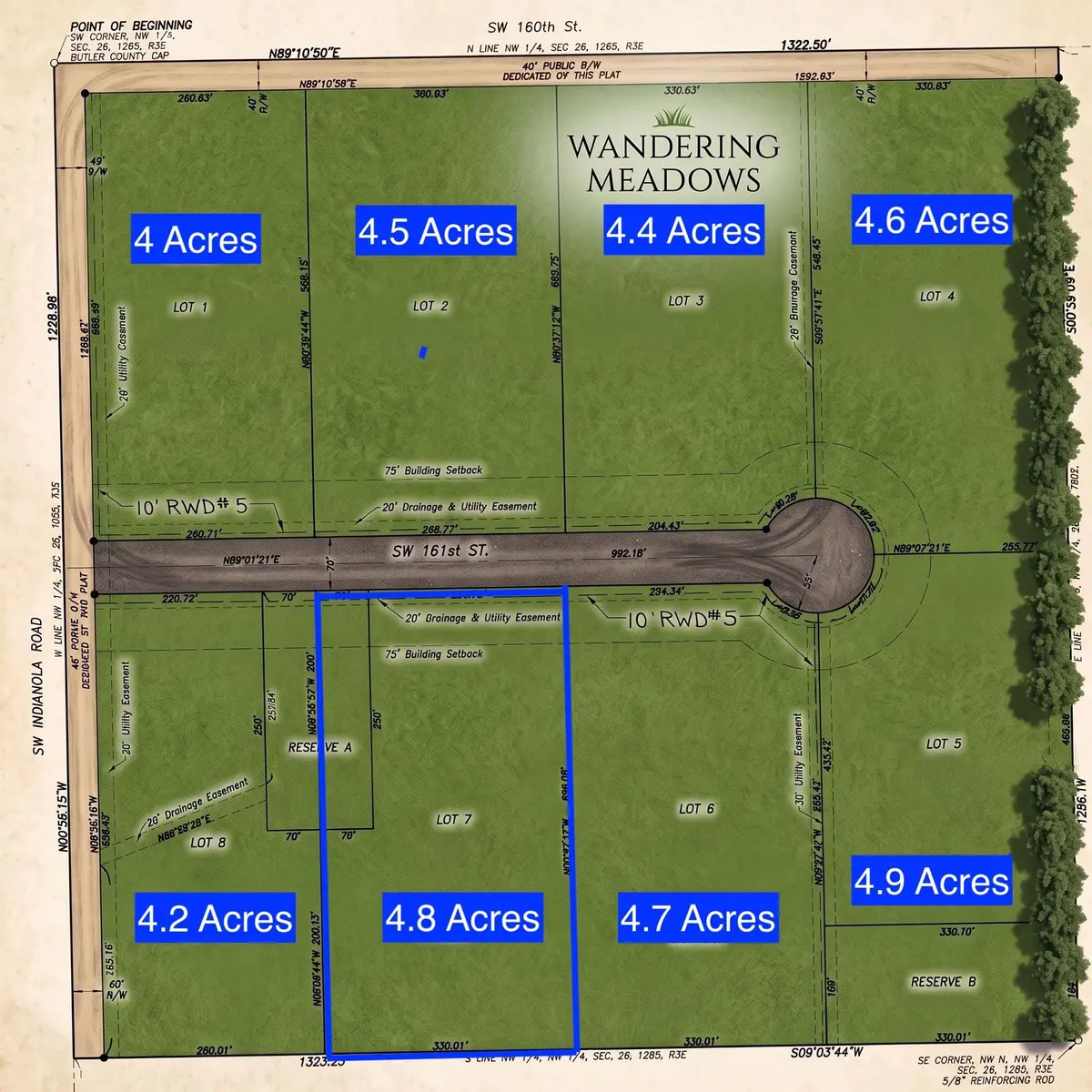 0 SW 161st St, Rose Hill, KS 67133