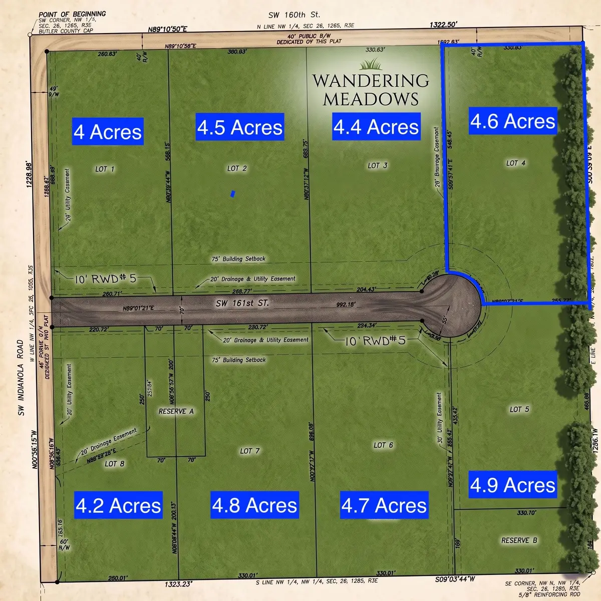 0 SW 161st St, Rose Hill, KS 67133