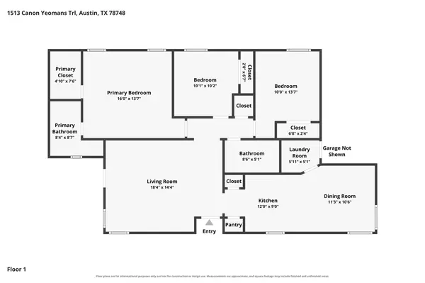 1513 Canon Yeomans TRL, Austin, TX 78748