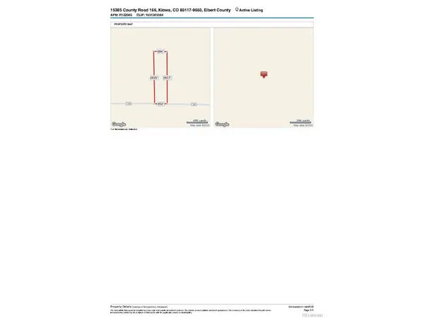 15385 County Road 166, Kiowa, CO 80117