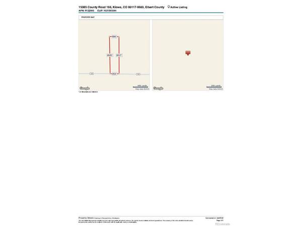 15385 County Road 166, Kiowa, CO 80117