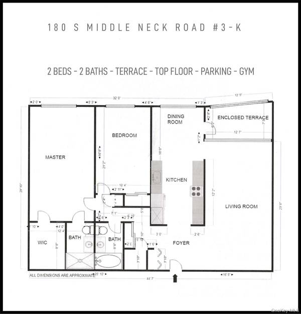 180 S MIDDLE NECK RD #3-K, Great Neck, NY 11021
