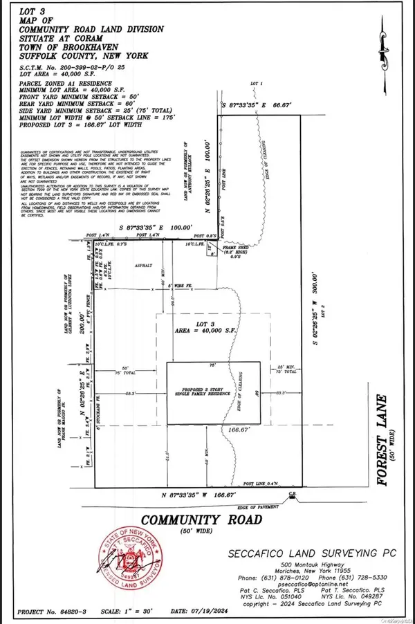 Lot # 3 Community RD, Coram, NY 11727