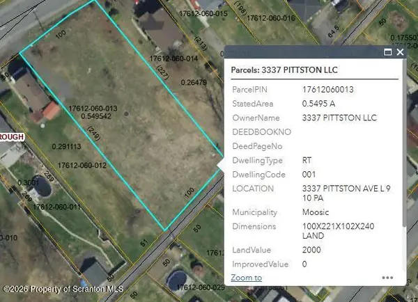 3337 Pittston AVE, Moosic, PA 18507